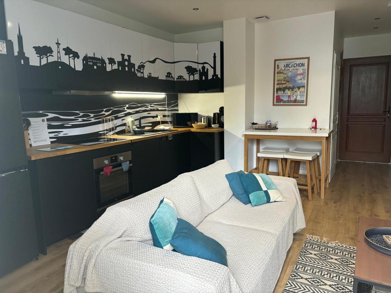 Charmant T2 Avec Exterieur Villa Deganne Arcachon Exterior foto